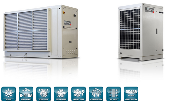 Dehumidifiers for Swimming pool & Industry