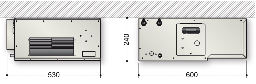 horizontal ductable dehumidifiers