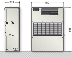 Vertical Fitted Dehumidifiers